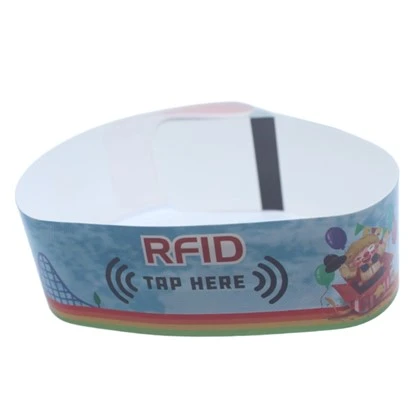 Pulseiras de papel personalizado para eventos